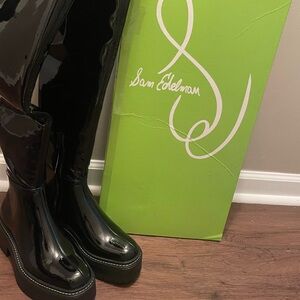 Black Sam Edelman Size 6.5 Over the Knee Boots